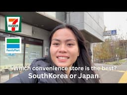 Eating in a Convenience Store (South Korea & Japan) Edition | Soba Making Experience in Sapporo