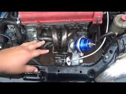 How to install A $450 Turbo kit on a Civic. Part 1