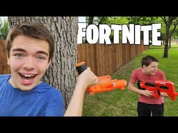 Fortnite In Real Life! If Battle Royale's Solved Arguments!