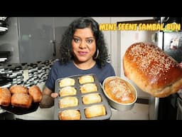 Mini Seeni Sambal Bread Recipe || இலங்கையின் சுவை மிக்க MINI சீனி சம்பல் பன்