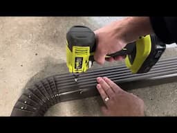 How To Attach A Gutter Downspout Easily-Full Tutorial