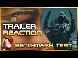 Monster Hunter Wilds Trailer Reaction and Benchmark Test | NEW BETA CONTENT! 4070 Ti/Ryzen 9 7800x3D