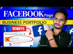 How to delete Business portfolio on facebook | facebook business portfolio delete kaise kare