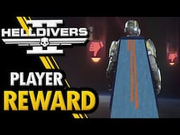 Helldivers 2 - In Game Reward for Defeating Sony