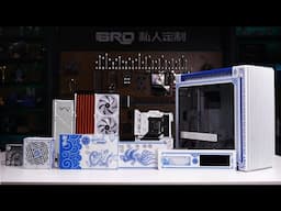 「BRO」4K Water Cooled PC Build ProArt PA602 With Blue and white porcelain. 华硕PA602白色青花瓷主题 #pcbuild