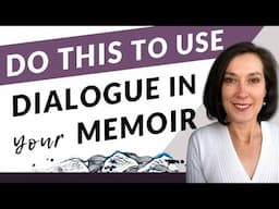 Using Dialogue To Start A Chapter: Is It A Winning Strategy in Memoir?