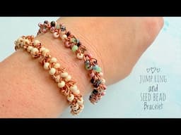 Fun Seed Bead Jewelry - DIY Jump Ring Bracelet