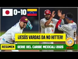 VENEZUELA lanzó NO HITTER y NOQUEÓ a JAPÓN 10-0. Avanzó a la semifinal de SERIE DEL CARIBE | Resumen