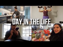 6AM PRODUCTIVE DAY IN MY LIFE AS A WORKING MOM | working mom routine, grocery haul, workout