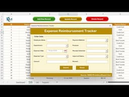 Expense Reimbursement Tracker in Excel