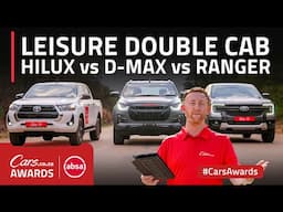 Isuzu D-Max vs Ford Ranger vs Toyota Hilux - Leisure Double-Cab Category Comparison #CarsAward