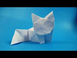 DIY Paper Cat  How to Make a Paper Cat