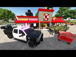 Police Chase Crazy Candy Thief | Farming Simulator 25