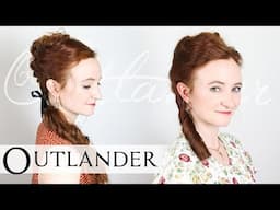 18th Century Colonial Style Updos from Outlander Season 4 (Claire & Brianna)