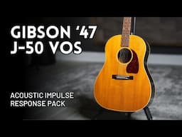 Gibson '47 J-50 VOS Acoustic IR Demo