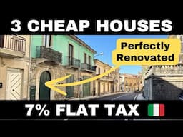 Italy 7% Flat Tax Rules + Cheap Houses (With Italian Accountant)