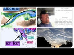 The BIG Chemtrail* Question!? 7.4 Earthquake Peru! 100 inches of snow & 30+ inches of rain N. Cal!