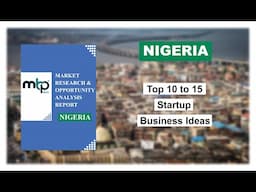 Nigeria: Exploring the New Business Opportunities | 2023 | Meticulous BPlans