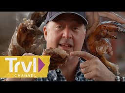 Slow-Smoked Pig & Fish Head Soup in Georgia! | Bizarre Foods With Andrew Zimmern | Travel Channel