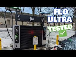 First Session on FLO Ultra DC Fast Charge Station, Tested in IONIQ 5 | Quick Charge # 19