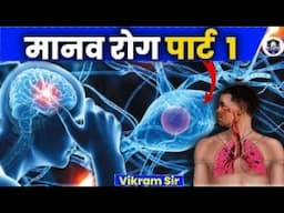 मानव रोग | Human diseases in hindi | Bacteria | Virus | Protozoa | Fungus | Biology