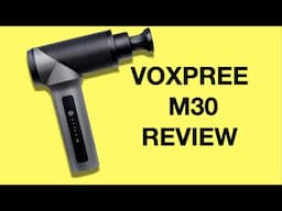 Most Quiet Massage Gun? Voxpree M30 Percussion Massager Review