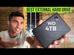 Best External Hard Drive 2025 | Both Laptop & Smartphone | WD My Passport Review