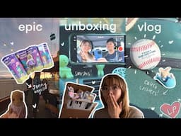 epic unboxing vlog (sonny angels, smiskis, and calico critters)!