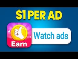 Earn $1 PER AD You Watch 🤑💸