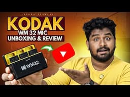 Review of the WM32 Mic from KODAK ! Best Wireless Mic Telugu 2025 | Best Mic For Youtube