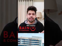 3 Things That I learned in Bain&Company | Hrithik Mehlawat