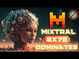 New MIXTRAL 8x7B Ai Beats Llama 2 and GPT 4