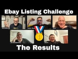 Ebay Listing Challenge - THE RESULTS - How much did we list?