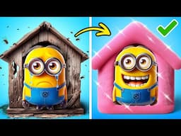 How to take care of MINION! 💛 Best DIY Fidgets and Satisfying Crafts