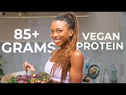 EAT THESE 4 VEGAN PROTEIN SOURCES DAILY | what I eat for 80+ grams everyday (no powders)