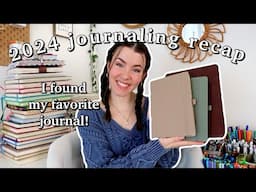 JOURNAL REVIEW & RECAP 2024🩷✨ (the journals I wrote in this year!)