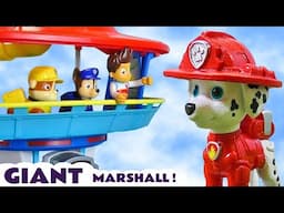 Giant Marshall tries to help the other Paw Patrol Pups