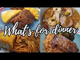 What's for dinner // easy weeknight budget meals