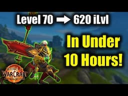 Gearing a Fresh 80 Monk to 620 Item Level in Under 10 Hours