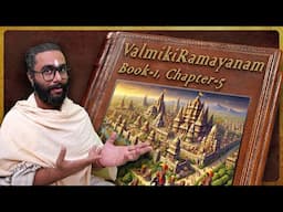 Sarga 1.5 - Ancient Secrets and Layout of Ayodhya! - #ValmikiRamayanam