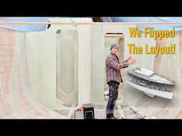 Big Design Change: Flipping The Interior Layout - Ep. 428 RAN Sailing