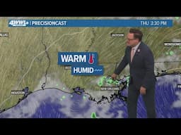 New Orleans Weather: Warm weather continues into the weekend