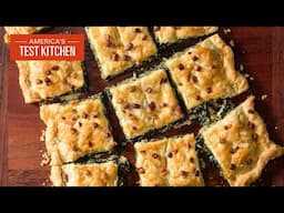 How to Make Parmesan Swiss Chard Pie (Erbazzone) | America's Test Kitchen (S24 E4)