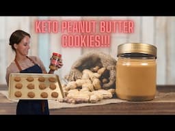 Keto Peanut Butter Cookies!