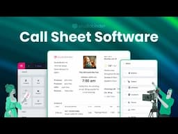 Call Sheets in StudioBinder — Industry Standard and Beyond