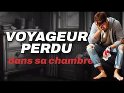 VOYAGEUR PERDU dans sa chambre