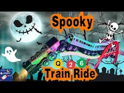 Spooky MTA Subway Train Ride with The Steam Engine Express