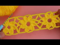 The Most Beautiful Crochet Pattern for Shawls and Scarves! Try It Now! Crochet stitch