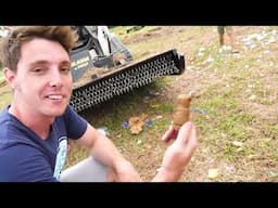 LazarBeam! 10000 POUND ROLLER VS OBJECTS!