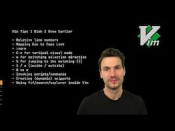 Vim Tips I Wish I Knew Earlier